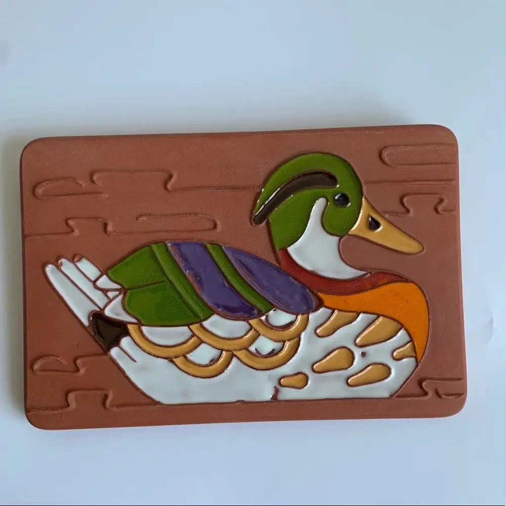 1980’s Cindy Wallace Terracotta Wall Art